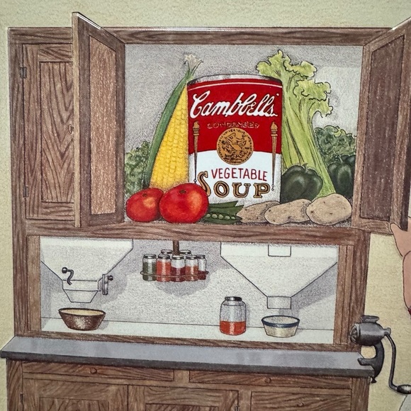 1993 Campbell’s Soup Sign #18 AAA Girl Metal Decor - Picture 3 of 9